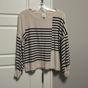 Cabi Box Stripe Tee #4237